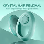 Crystal Hair Eraser - Painless Nano Glass Hair Remover | Magic Reusable Hair Removal Tool for Women & Men | Exfoliating Glass Epilator for Legs, Arms, Back, Chest - Portable & Safe thumbnail 1